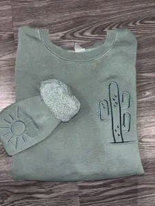 Cactus & Sun Crewneck Sweatshirt