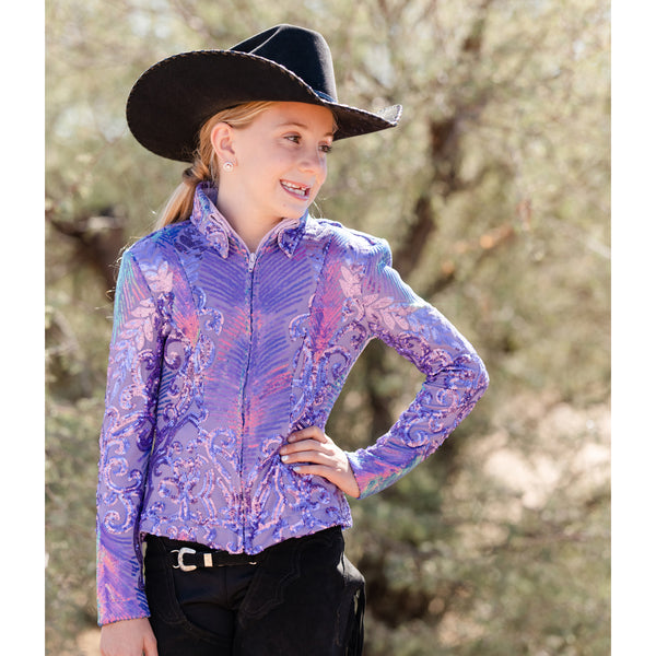 kids western show shirts